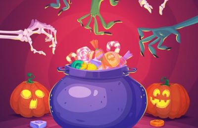 Cute Halloween Monsters Memory