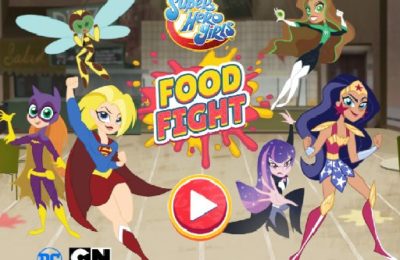 DC Super Hero Girls: Food Fight Game