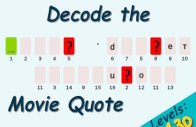 Decode the Movie Quote