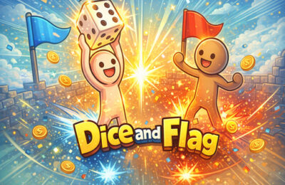 Dice and Flag