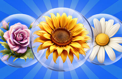 Dice Puzzle Flowers!