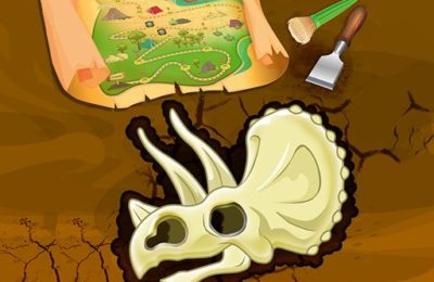 Dinasaur Bone Digging Game