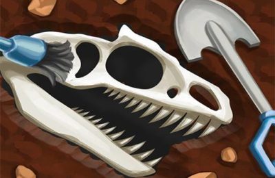 Dinosaur Bone Digging Games