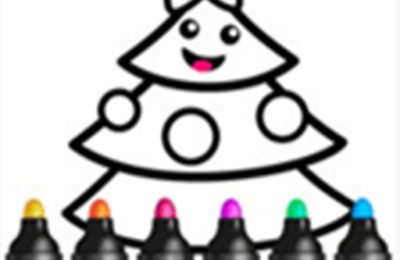 Drawing Christmas For Kids – Draw & Color