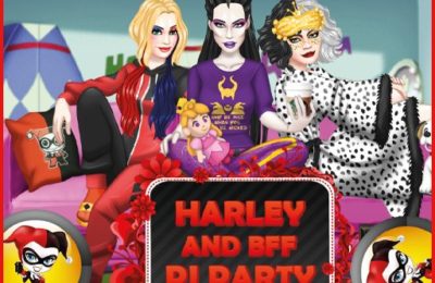 Dress Up Game: Harley and BFF PJ Party