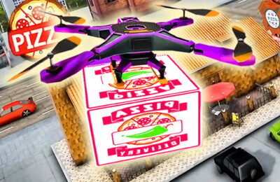 Drone Pizza Delivery Simulator