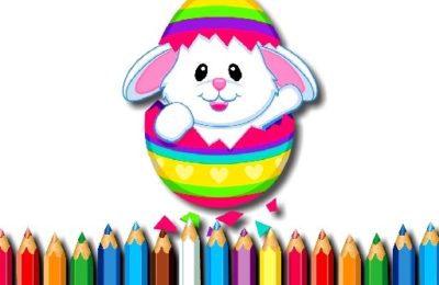 Easter Fun Coloring Book