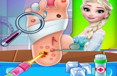 Elsa Foot Doctor Clinic : Frozen  Surgery Hospital