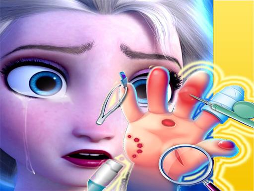 Elsa Hand Doctor – Fun Games for Girls Online