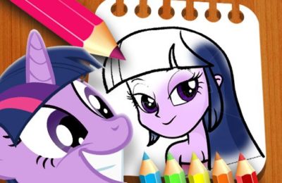 Equestria Girls Coloring Book