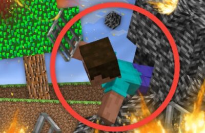 Escape from the prison in Mineblock! Destruction!