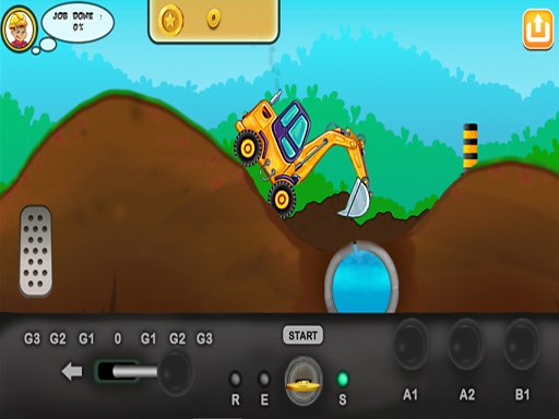 Excavator Runner Game