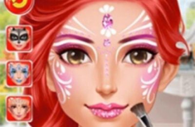 Face Paint Party – Girls Makeover Salon