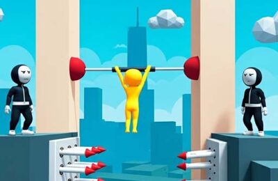 Fall Guy Stick Column Runner