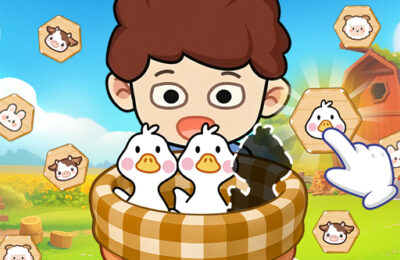 Farm Animal Sort Puzzle