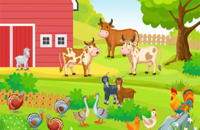 FARM ANIMALS PUZZLES CHALLENGE