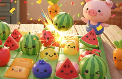 Farm House Crash Match Game