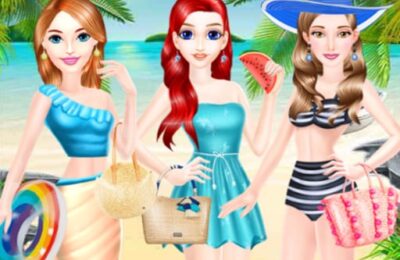 Fashion Girls Beach Swimsuit