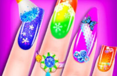 Fashion Nail Design Day: Art Game for Girls