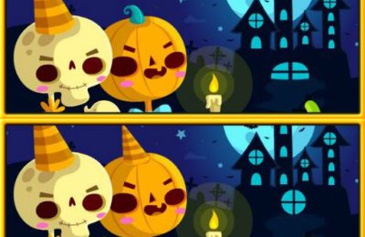 Find Differences Halloween