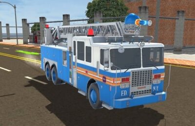 Fire Truck Driving Simulator 2024