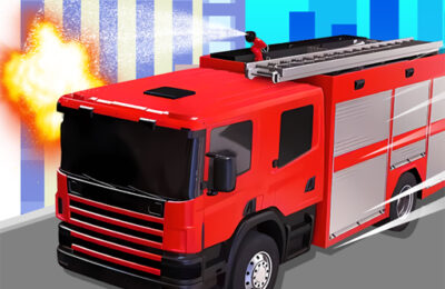 Fire Truck Rescue Driving