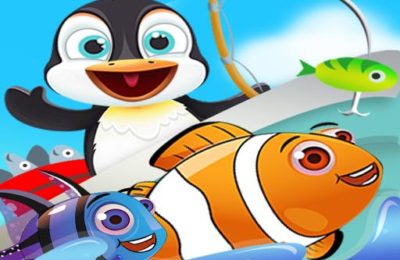 Fish Games For Kids |Trawling Penguin Games online