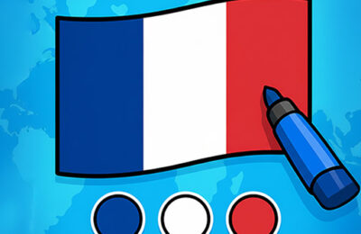 Flag Paint Puzzle Game