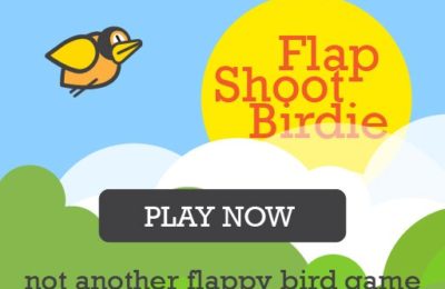 Flap Shoot Birdie Mobile Friendly FullScreen Game