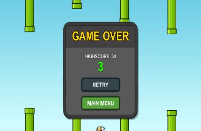 Flappy Bird 2D game