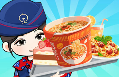 Food Truck Chef Cooking