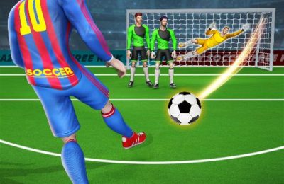 Football Kicks Strike Score : Messi