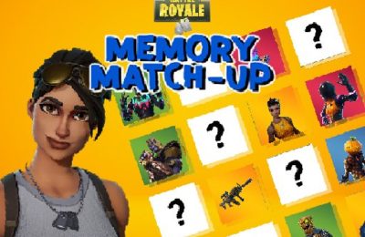 Fortnite Memory Match Up