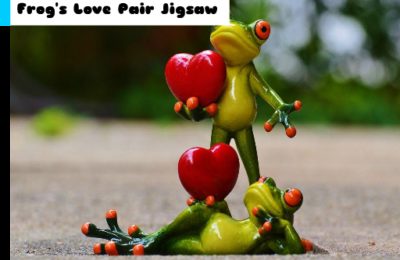 Frog’s Love Pair Jigsaw