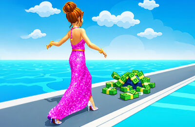 Girl Money Rush Game