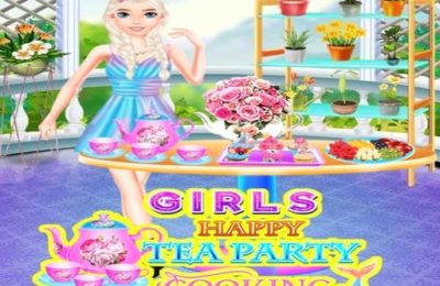 Girls Tea Party Cooking