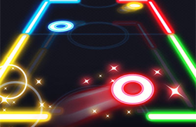 Glow Air Hockey