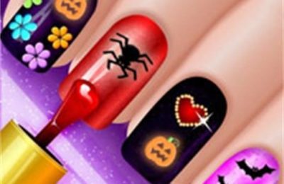 Glow-Halloween-Nails-Game