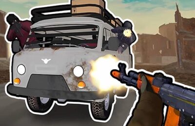 Grandfather Road Chase: Realistic Shooter