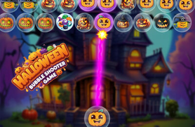 Halloween Bubble Shooting Game