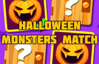 Halloween Monsters Match