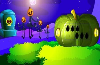 Halloween Pumpkin Forest Escape