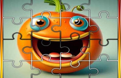 halloween pumpkin Jigsaw Game