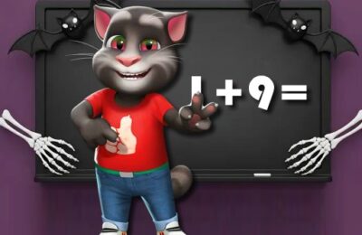 Halloween Tom Math Challenge