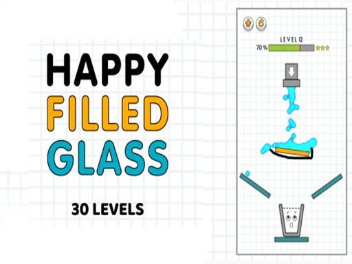 Happy Filled Glass: online