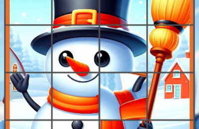 Happy Snowman Puzzle