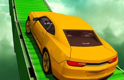 Hill Car Stunts 3D: Crazy Car Racing Simulator 3D