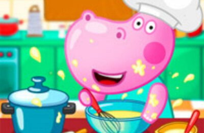 Hippo Cooking School: Game for Girls