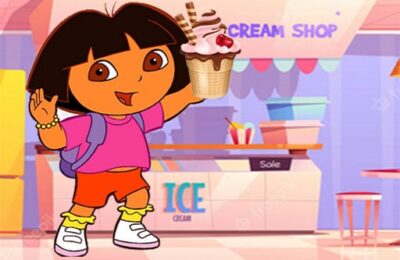 Ice Cream Maker With Dora