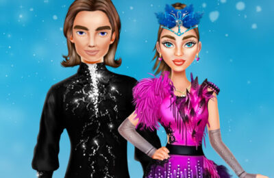 Ice Skating Ballerina